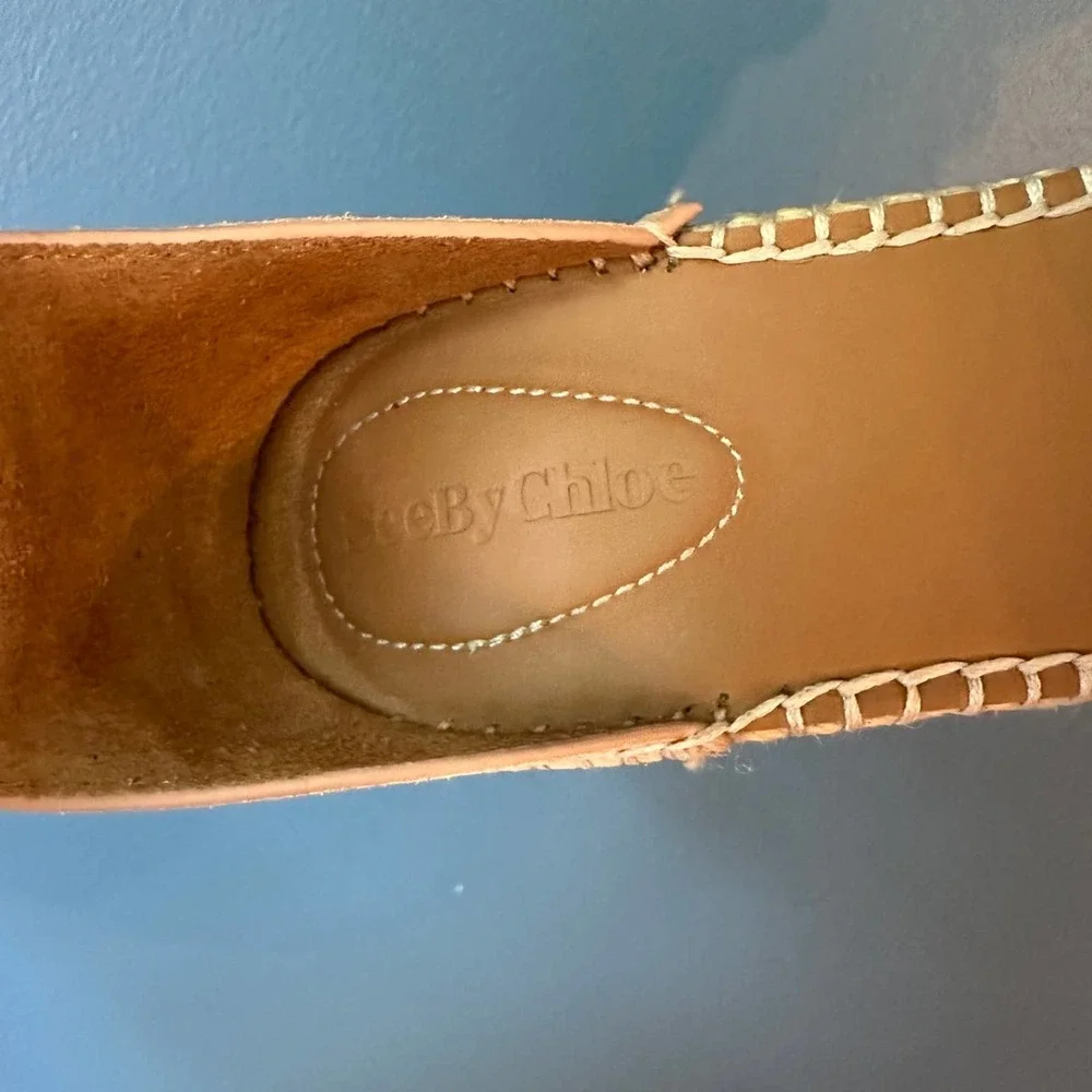 See by Chloé Glyn espadrille wedge sandal - Picture 7 of 9